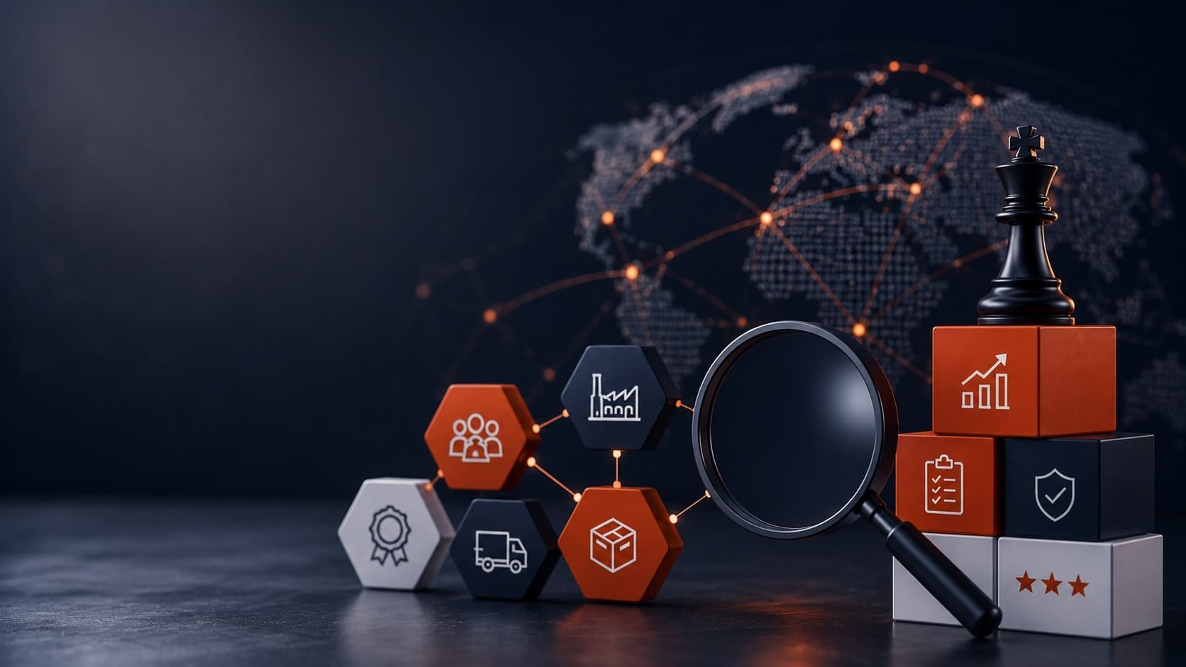 Buyer comparing certifications, capabilities, and market positioning
